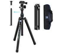 Trépied de voyage en fibre de carbone SIRUI Traveler X-III Léger et compact 0,95 kg, rotule panoramique 360°, plateau rapide Arca, charge max. 10 kg ,Pour appareil