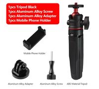 Trépied d'extension de bureau pour GoPro,déterminer le support portable pour 12,11,10,9,Insta360,Bery DJI Osmo Action 4,3,accessoires de caméra - Type Black Bundle B