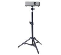 Trépied en Aluminium pour projecteur, caméra, Webcam et éclairage de Studio avec trépied Multifonctionnel Rotatif à 360 degrés