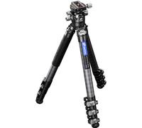 Trépied en carbone Leofoto LSR-324C Rapid Ranger avec pinces de jambes + rotule LH-40