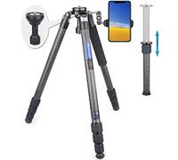 Trépied en Fibre de Carbone ARTCISE 196 cm, trépied vidéo pour Appareil Photo avec Bol Rapide de 65 mm et Colonne Centrale pour Reflex numérique, caméscope, Charge maximale de 44 LB / 20 kg