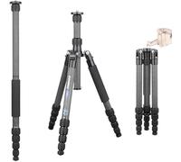 Trépied en Fibre de Carbone-INNOREL RT55C Trépied de Voyage Professionnel, Monopode pour Appareil Photo Reflex numérique, Hauteur maximale 59 pouces/150 cm, Charge maximale 26 lb/12 kg