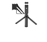 Trépied en métal for Selfie, for DJI Osmo Pocket/Pocket 2, Support de téléphone, Adaptateur, Clip Pliable, Accessoires de caméra à cardan Portable (Color : Black Tripod)