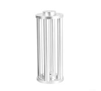 Trépied équatorial pour télescopes astronomiques EQ3 EQ5, design léger en alliage d'aluminium, hauteur extensible de 200 mm ou 300 mm pour une utilisation (300 mm, argent)