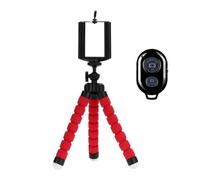 Trépied flexible Black Max Mini Octopus,GoPro Fore11,10,9,8,7,Accessoires pour Go Pro 6,5,YI,Eken,SJ,Capture d'écran,DBPOWER,AKASO - Type Red 3PC