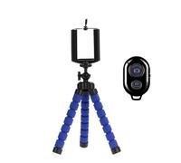 Trépied flexible Black Max Mini Octopus,GoPro Fore11,10,9,8,7,Accessoires pour Go Pro 6,5,YI,Eken,SJ,Capture d'écran,DBPOWER,AKASO - Type Blue 3PC