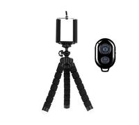 Trépied flexible Black Max Mini Octopus,GoPro Fore11,10,9,8,7,Accessoires pour Go Pro 6,5,YI,Eken,SJ,Capture d'écran,DBPOWER,AKASO - Type Black 3PC