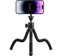 'ULANZI MT30 Trépied Octopus Magnétique Flexible， Mini Perche à Selfie， Support de Téléphone et DSLR Pliable avec Filetage 1/4"， Compatible avec iPhone 16 15 14 13 12， Les Appareils Pphoto