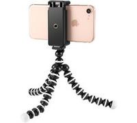 Support Trépied Flexible Octopus Rotatif 360° pour Smartphone Universel Noir