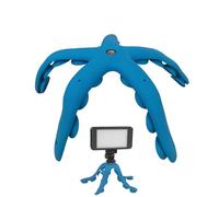 Trépied Flexible Octopus Support De Téléphone Octopus Tentacules Support À Ventouse Pieds Pliables Support Réglable Trépied À Tentacules pour Selfie, Photographie De Voyage, Vlogging