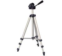 Trépied Hama 1/4 pouce Hauteur de travail=42.5 - 125 cm champagne housse incluse, niveau à bulle