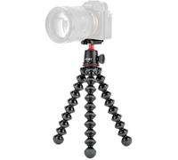 Joby Trépied GorillaPod 3K Kit – Léger, flexible avec tête à sphère, 3 kg – reflex/hybrides – Noir