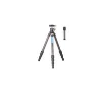 Leofoto Trépied Ranger LS-225C + Rotule LH-25 en carbone 4 kg Hauteur 12,5-128 cm