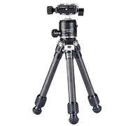 Trépied macro Sunwayfoto T16C20NII T1 avec rotule ArcaSwiss XB25 et plateau.