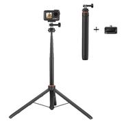 Trépied magnétique à dégagement rapide 163 cm pour DJI POCKET3 Tige d'extension Insta360 X4 Support magnétique Extension Selfie Stick Accessoires