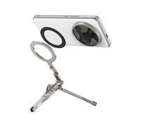 Trépied magnétique pour téléphone - Corps en léger - Gris - Aide au positionnement de Capture de Mouvement - Accessoire de Support Portable pour Fitness en intérieur, création de Contenu et
