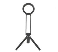Trépied magnétique pour téléphone MA38, Mini trépied Rotatif Portable amélioré avec Aimant Double Face Puissant, Support de Poche réglable à 180°, Perche à Selfie en Alliage d'aluminium (Noir)