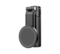 Trépied Magnétique pour Téléphone - Perche À Selfie Télescopique De 43,5 Cm, Support Pliable en D'aluminium, Obturateur À Distance sans Fil | Outil De Création De Contenu De Poche Vlogging Enr