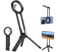 Trépied magnétique pour téléphone | Trépied magnétique pliable en aluminium | Mini support pliable de bureau en aluminium pour smartphones pour fournitures de maison, fournitures de bureau