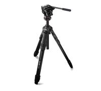 Manfrotto Trépied One AI avec rotule fluide 500X – Alu, kit photo & vidéo
