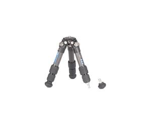 Trépied mini carbone Leofoto Ranger LS-223C 3 sections sans colonne avec rotule à bille LH-25 Gris