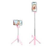 Trépied mobile avec obturateur - Perche à selfie à distance sans fil, extension télescopique | Trépied de photographie pliable pour téléphone, stabilisateur léger et réglable, trépied compact pour