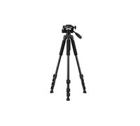 Trépied Multifonction 160cm Rotatif Support Smartphone Noir