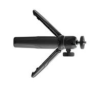 Trépied multifonction en aluminium pour téléphone portable avec tête rotative à 360 degrés, design compact et stable pour le streaming en direct, trépied d'appareil photo portable