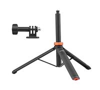 trépied perche à selfie HUIOP TP-03 Caméra de sport Selfie Stick Trépied Max. Longueur 122cm avec vis 1/4 pouce pour caméra d'action Smartphone Vlog Streaming en direct Selfie vidéo enregistrement vid