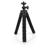 Trépied photo,Mini trépied en éponge Flexible pour téléphone, support à Clip pour iPhone, Samsung, Xiaomi, Gopro 9, 8- black tripod