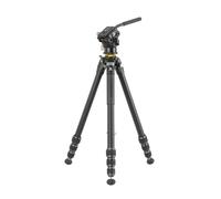 Vanguard Kit trépied VEO5 264AV14 – léger, tête vidéo fluide, adapté pour longue‑vue – Aluminium