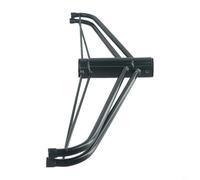 Trépied pliable en acier pour sapin de Noël avec support de base en métal conçu pour 4 arbres artificiels de 1,8 m, comprend 3 vis moletées pour une stabilité ferme (F)