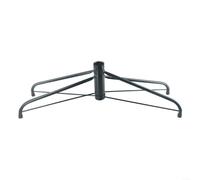 Trépied pliable en fer avec 3 vis de fixation pour arbres de Noël artificiels de 1,2 à 1,8 m de haut, conçu pour s'adapter aux poteaux centraux de moins de 3,2 cm de diamètre et pesant jusqu'à 6 kg (F