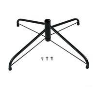 Trépied pliable en fer avec support de base en métal pour arbres de Noël artificiels. 4 à 1,8 m de haut, supportant des arbres jusqu'à 13 0,9 kg et un poteau central de moins de 3,5 cm (C)