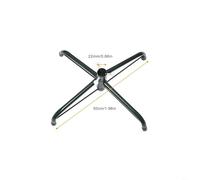 Trépied pliable en fer avec support de base en métal pour arbres de Noël artificiels de 1 à 1,8 m de haut, convient aux poteaux centraux de moins de 3,5 cm de diamètre et pesant jusqu'à 13 0,9 kg (E)