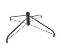 Trépied pliable en fer pour arbres de Noël artificiels de 1,2 à 1,8 m de haut avec construction en acier et 3 vis moletées pour un maintien sûr et un placement stable tout au long de la saison (F)