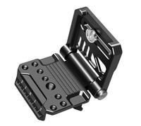 Trépied pliable en forme de L pour appareil photo reflex numérique avec trous filetés de 6,35 mm pour une utilisation horizontale et verticale facile Support en L en aluminium