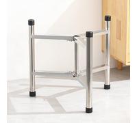 Trépied pliable multifonction en acier inoxydable pour restaurants, bars et hôtels - Support de sol durable (60 x 60 x 50 cm)