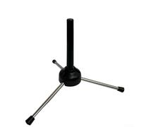 Trépied pliable portable pour instruments à vent y compris pour hautbois, flûte, clarinette, saxophone avec cadre en métal et pieds revêtus de caoutchouc pour plus de stabilité