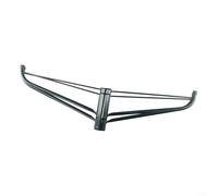 Trépied pliable pour arbre artificiel avec support de base en fer et métal, adapté pour les arbres de 4 à 1,8 m de haut, comprend trois vis moletées pour une fixation sûre au poteau central (F)