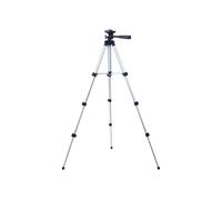 Trépied portable 3110A Pro, flexible et léger, avec rotule 3D pour Canon, Nikon et Sony, argent et noir.