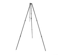 Trépied portable d'extérieur pour barbecue à suspendre pour pique-nique et camping, construction en alliage d'aluminium, hauteur réglable, design pliable, support léger et stable pour barbecues et