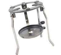 Trépied portable en fonte d'aluminium réglable pour diverses expériences de laboratoire, y compris plateau pour le rangement des outils et du matériel de laboratoire