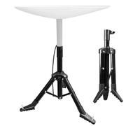 Trépied pour Antenne Parabole, Mât pour Antenne Support Antenne Parabolique Trépied pour Support Antenne Parabole Trépied pour Balcon Camping Exterieur, Noir