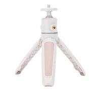 Trépied pour Appareil Photo de téléphone, trépied Extensible de 10,86 Pouces, trépied Portable léger pour Selfie, Petit trépied pour Webcam de Bureau avec Boule rotative à 360 (Blanche)