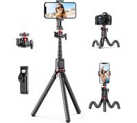 Trépied Pour Appareil Photo, Mini Trépied Extensible Flexible Avec Tige D'Extension Compatible Avec Appareils Photo Canon, Nikon, Sony, Téléphone[VIT695040]