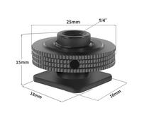 Trépied pour caméra d'action GoPro DSLR,support simple,double kg,support de griffe froide,support de support pour flash de studio photo,3/8,1/4,vis 5/8 - Type Side reinforcement