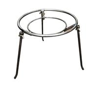 Trépied pour Feu de Camp - Support Triangulaire pour Casseroles,Structure de Foyer Portable et Pliable pour Pêche Randonnée Camping Voyage Aventure Feu de