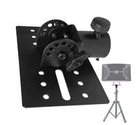 Trépied pour haut-parleur DJ - Adaptateur de montage rotatif en métal, design de 35 mm | Couvercle supérieur rotatif réglable, outil de support en métal pour spectacles sur scène, événements spéciaux