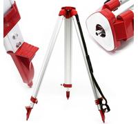 WilTec Trépied pour Niveau Laser en Croix Extensible 162,5cm Pied de Support Matériel de topographie
